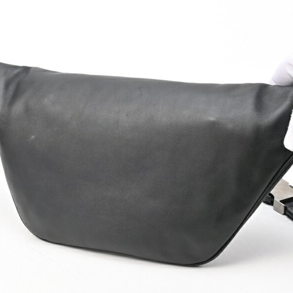 PRADA Body Bag Belt 2VL033 Leather Black S-155468 - Picture 4 of 10